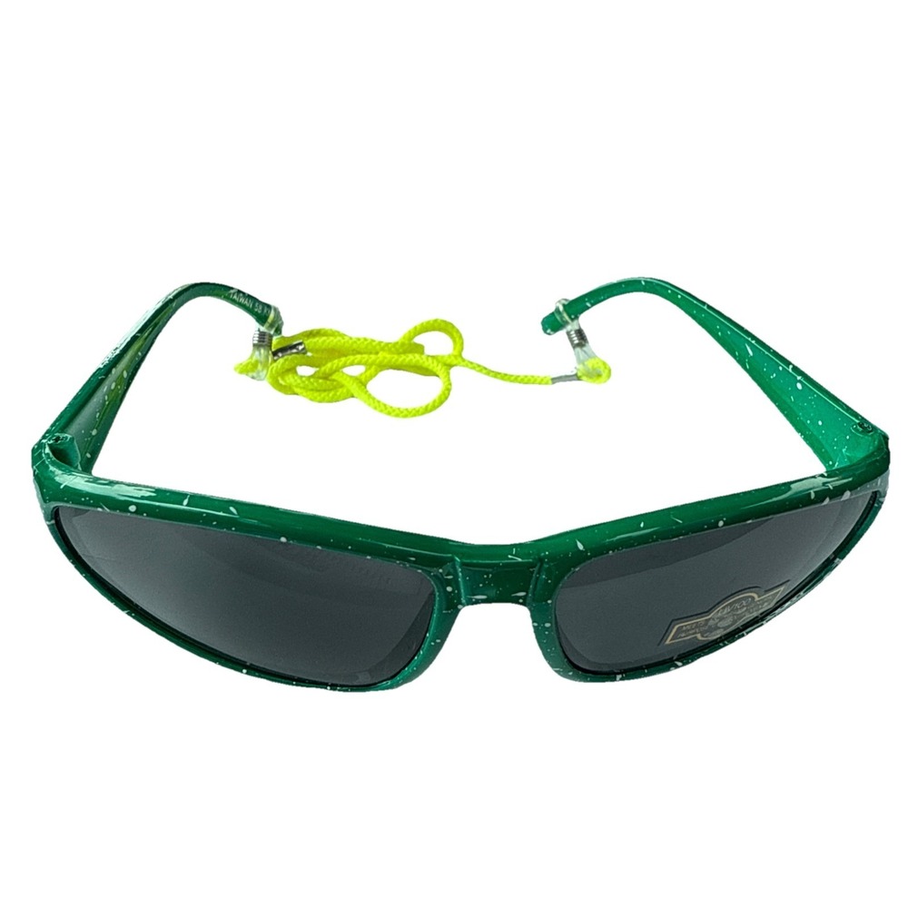 Stiegl sunglasses Green  frames with sparkles.